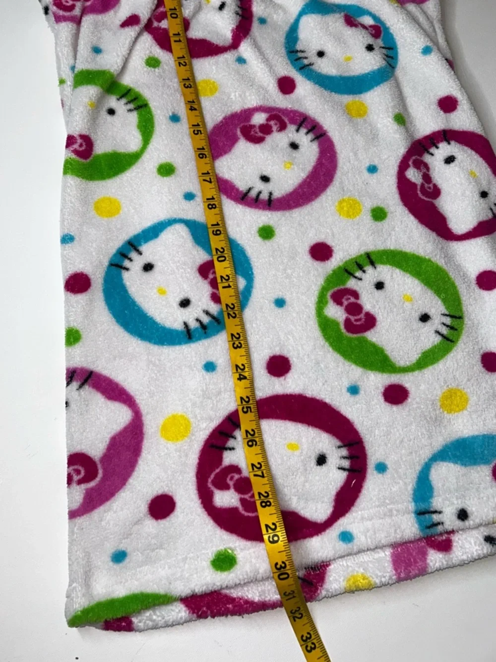 Hello Kitty Sanrio Pink Wrap Robe Towel Size Small Medium 2008 Rare